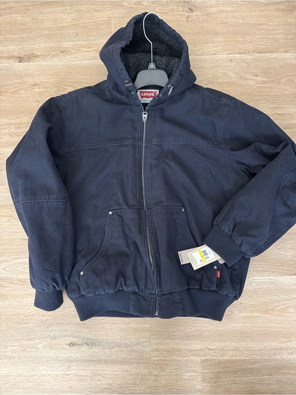 NWT Levi's Men's Dark Navy Heavy Canvas Jacket M